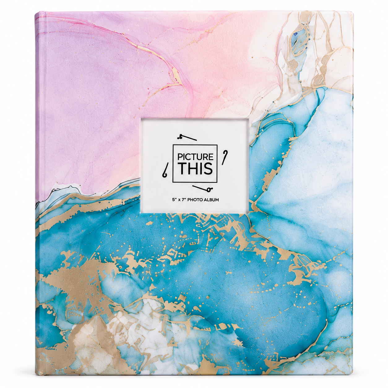 5x7 Photo Album 100 Slip In Pockets Family Wedding Holiday Memory Book Gift