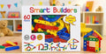 Smart Builders 60 Piece Educational Construction Building Block Set Age 3+ Kids