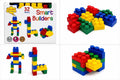 Share Smart Builders 32 Piece Building Blocks Toddler Construction Toy Age 18 Months+