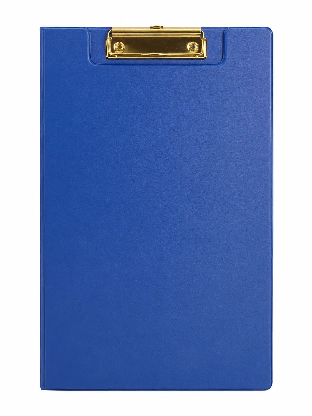 A4 Foolscap Clipboard Folder with Cover Blue PVC Heavy Duty Office School Clip