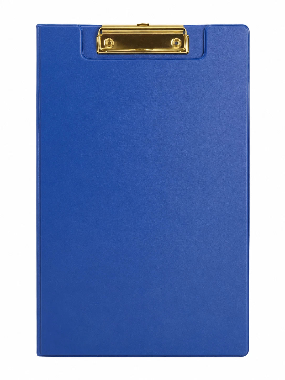 A4 Foolscap Clipboard Folder with Cover Blue PVC Heavy Duty Office School Clip