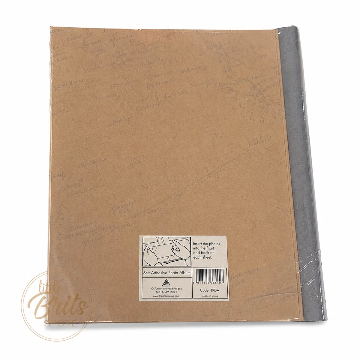 Travel Photo Album Self Adhesive Memory Book Vintage Scrapbook Holiday Keepsake