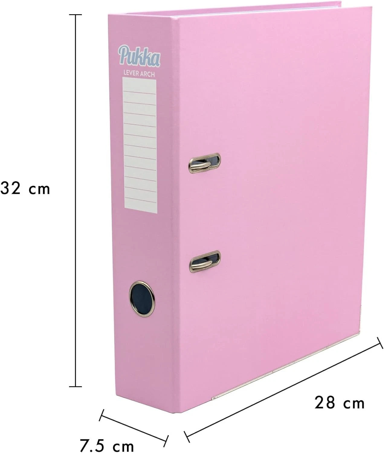 Pukka Pad A4 Pastel Lever Arch File 70mm Spine Document Folder Office School